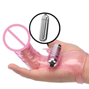 Sm Finger Stall Vibrator Finger Mouw Vibrator Female Masturbator G Spot Massage Clit Stimuleren Voor Vrouwen Lesbische Orgasme Seks - Product Image 1