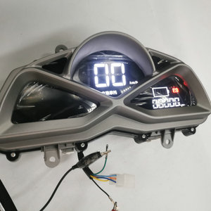 INSTRUMENTO HONGTU LION para motocicleta electrónica o tipo carburador motocicleta DIY PARTE MOSTRAR NIVEL DE ACEITE VELOCIDAD ODO - Product Image 3