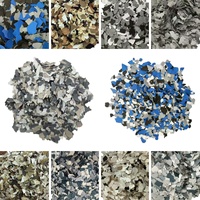Échantillon Gratuit : Flocons de Sol en Paillettes d'Époxy 3-5 mm pour Revêtement de Sol de Garage, Flocons de Mica Naturel en Roches Composites pour Décoration de Béton