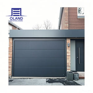 Puertas de Garaje Seccionales Automáticas Modernas al por Mayor, Superficie Acabada, Puertas de Garaje Seccionales Superiores para Viviendas y Villas - Product Image 3