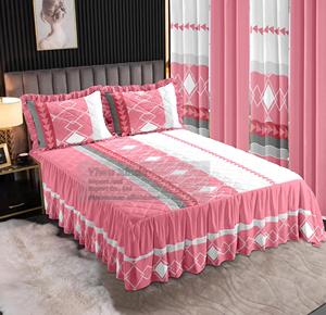 Juego de Ropa de <span class=keywords><strong>Cama</strong></span> Completo LILIANNA con Cubrecama, Volantes de Dos Capas con Diseño Floral Lavanda y Fundas de Almohada, Juego Completo con Detalles Finos - Product Image 3