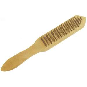 Brosse à cheveux en bois courbé avec encore CF12 pour le soin des cheveux - Product Image 1