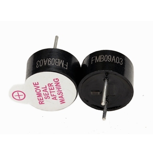 Zumbador Magnético Activo de Circuito Interno de 3V, 9*5.5MM, Paso de 5mm, FMB09A03 para Dispositivos de Alarma Eléctrica - Product Image 1