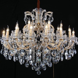JYLIGHTING Lampadario a Sospensione Personalizzabile in Cristallo a LED per <span class=keywords><strong>Hotel</strong></span>, Ville, Sale per Banchetti e Decorazioni di Nozze - Product Image 1