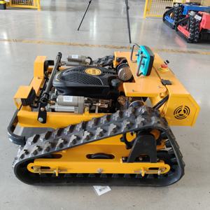 2025 salju POW remot kontrol Pemangkas rumput tepung rumput cerdas 7.5HP Dozer pemotong rumput Crawler bahan bakar bensin pemotong rumput - Product Image 1