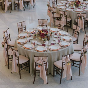 Table de banquet, de ferme, d'événements, mobilier d'hôtel commercial, table d'hôtel de mariage en bois - Product Image 4