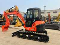 Ekskavator Kubota U40 bekas Jepang ekskavator perayap 4 Ton Mini Kubota untuk rumah dengan EPA dijual