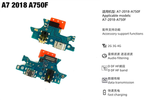 Nhà Máy Loại C USB sạc sạc cổng <span class=keywords><strong>Dock</strong></span> kết nối điện thoại di động Flex cáp cho Samsung A7-2018-A750F - Product Image 2