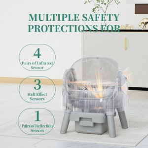 Intelligente Automatische Kunststoff-Katzentoilette Dualer Modus Komfortabel Einfach zu Reinigen Ultra-Leiser Betrieb Umweltfreundlich Geruchskontrolle - Product Image 3