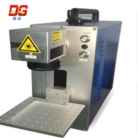 Machine laser à fibre CNC Galvo AI 20W Dong Gu New, refroidie par air, de type banc, avec contrôle EACAD, pour fabrication flexible, gravure de bijoux 3D