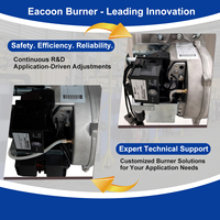 Contrôleur de brûleur industriel à gaz naturel monophasé Eacoon pour fours et chaudières, en acier inoxydable, max. 7,04 Nm3/h/min, 3,42 Nm3/h