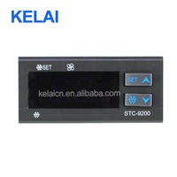 KELAI 220V Contrôleur de température numérique intelligent LED automatique petit thermostat pour incubateur réfrigérateur dégivrage STC-9200 Deux capteurs
