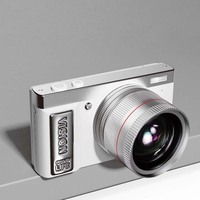 Appareil photo numérique compact Benjie WIFI 4K 64MP à mise au point fixe, écran IPS 3.0, capteur CMOS, 30 filtres beauté, carte SD
