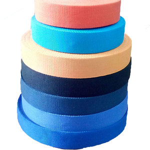 Sangles en nylon recyclé 100% certifiées GRS 25mm de large Herringbone Jacquard imperméable High <span class=keywords><strong>Polyester</strong></span> PP Webbing - Product Image 3