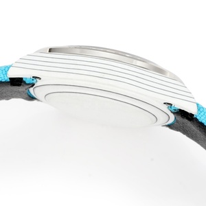 <span class=keywords><strong>Montre</strong></span> pour homme de pointe en fibre de carbone blanche avec lunette sertie de diamants bleus, squelette, mouvement mécanique 4130, élégante et polyvalente - Product Image 5