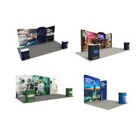 Stand d'exposition modulaire personnalisable et tendance, idéal pour les événements, les expositions et les salons professionnels