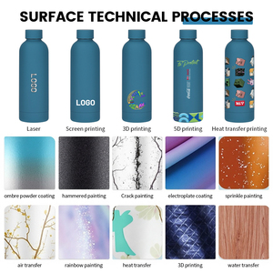 Botella de Agua Deportiva de Acero Inoxidable de Doble Pared con Aislamiento al Vacío y Boca Estrecha de 500ml 750ml 1000ml para Logotipo Personalizado - Product Image 5