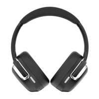 Casque sans fil WESDAR en cuir BT 6.0 supra-auriculaire avec suppression du bruit ENC, puce BK, son HiFi, faible latence, micro intégré, pour le sport