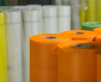 Rouleau de Maille en Fibre de Verre de Grande Taille Maille de Plâtrage Haute Densité Renforcée Résistance et Stabilité pour les Murs Plâtrage Plafonds