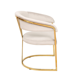 Chaise <span class=keywords><strong>de</strong></span> salle à manger en acier inoxydable au design moderne, chaise <span class=keywords><strong>de</strong></span> salle à manger en <span class=keywords><strong>velours</strong></span> <span class=keywords><strong>vert</strong></span> avec accoudoirs, chaise <span class=keywords><strong>de</strong></span> salle à manger <span class=keywords><strong>de</strong></span> luxe dorée - Product Image 5
