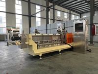 Nouvelle ligne de production automatique de riz enrichi instantané Machine de fabrication de riz artificiel avec composant moteur central Farine de type grain