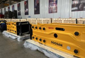 Precio de fábrica al por mayor SB151 Soosan martillo hidráulico con alta calidad - Product Image 6