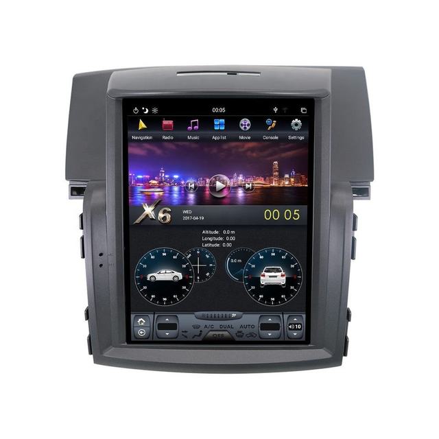 10.4 Inch Tesla Car DVD Player for 12-16 Honda CRV 2.0 2.4L Carplay DSP Camera Android Screen Vertical Touch Screen