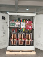 Régulateur de tension automatique triphasé AC SVC série SBW 400KVA 500KVA 304V-456V 380V