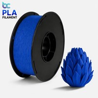 Filamen PLA Becreative 1.75mm 1kg Gulungan Dikemas Vakum Kering Ketahanan Tinggi Rendah Bau Bahan Cetak 3D untuk Printer 3D FDM