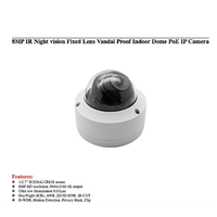 Caméra dôme IP 4K 8MP POE Audio IK10 anti-vandalisme IP66 résistant aux intempéries Hik Nvr conforme Smart Human Vehicle Detection Modern
