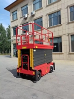 Plateforme mobile hydraulique électrique 500KG-1000KG, grue à rail, élévateur 4-12M, échafaudage en acier au carbone pour hôtels, neuf