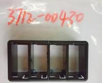 Nouvelle poignée en plastique Chaogai de haute qualité 3712-00430, pièces de bus à quatre cadres, adaptées aux modèles ZK6729D, ZK6907H, ZK6858H9