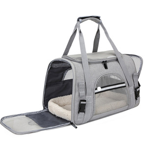 Sac de voyage pour animaux de compagnie de haute qualité sac de chat approuvé par la compagnie aérienne durable sac de chien Cages pour animaux de compagnie transporteur pour les transporteurs d'animaux de compagnie de voyage - Product Image 6
