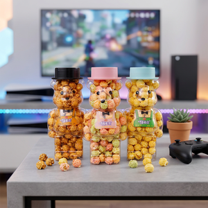 Snacks <span class=keywords><strong>de</strong></span> Granos Longxiaoya, <span class=keywords><strong>Palomitas</strong></span> <span class=keywords><strong>de</strong></span> Maíz, Sabor Caramelo con <span class=keywords><strong>Mantequilla</strong></span>, Sin Grasas Trans, Semi-Suaves, Dulces, Bolsa <span class=keywords><strong>de</strong></span> 128g, Listas para Servir - Product Image 1