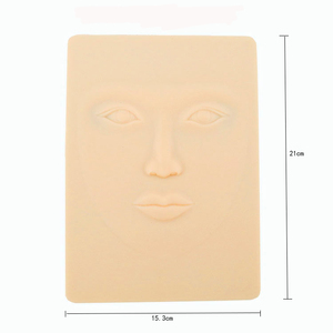 Peau d'entraînement 3D en silicone souple pour tatouage, maquillage permanent, microblading, sourcils et eye-liner - Product Image 1