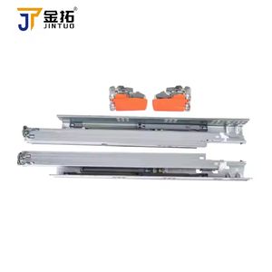 Modernes, voll ausziehbares, verdecktes Schubladen-Soft-Close-Teleskop mit Kugellager-Stahl-<span class=keywords><strong>Push</strong></span>-<span class=keywords><strong>Open</strong></span>-Channel-Schienen - Product Image 3