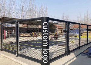 Usine professionnelle personnalisée équipement d'arts martiaux <span class=keywords><strong>MMA</strong></span> <span class=keywords><strong>Cage</strong></span> <span class=keywords><strong>panneau</strong></span> clôture murale boxe lutte <span class=keywords><strong>Cage</strong></span> <span class=keywords><strong>panneau</strong></span> mural pour salle de sport - Product Image 3