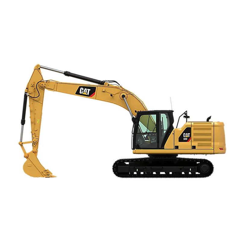 Precio bajo CATERPILLAR 20 toneladas gato excavadora excavadoras usadas CAT320D excavadoras para la venta