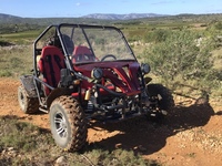 Grand kart électrique pour adultes et adolescents-Moteur 5000W Batterie 60V Vitesse maximale 50 km/h Utilisation tout-terrain et piste