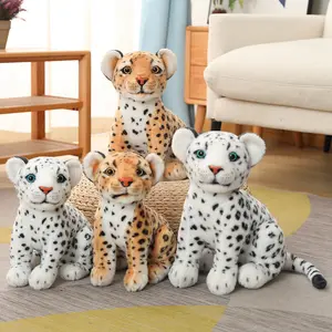 Хит продаж, маленькая кукла леопард, кукла-талисман в зоопарке, плюшевая игрушка, леопард, тряпичная кукла, плюшевая кукла-животное, детский подарок, Декор для дома, игрушка