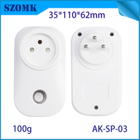 Szomk nouveau Design petite coque en plastique Pc boîte maison Usb commutateurs électroniques Wifi prise d'alimentation intelligente boîtier de boîtier