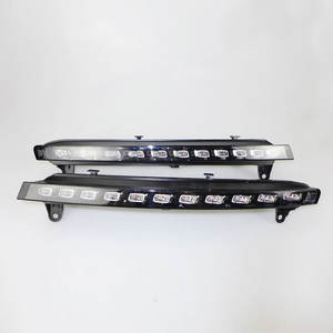 Pour <span class=keywords><strong>Audi</strong></span> Q7 2006 2007 2008 2009 12V LED DRL Feux de jour Feux de brouillard avec <span class=keywords><strong>clignotant</strong></span> jaune - Product Image 6