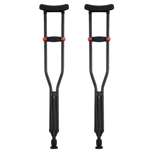Béquilles sous-bras en alliage d'aluminium réglables antidérapantes, aide médicale pour personnes âgées et handicapées YC8100T - Product Image 4
