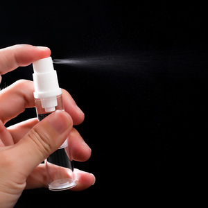 Transparent Plastic Spray Bottles 5ml 10ml 15ml Press Pump Cosmetic Packaging For Serum Sunscreen Repackaging - Product Image 4