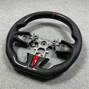 Volant de voiture en fibre de carbone, vente directe usine, pour <span class=keywords><strong>Infiniti</strong></span> Q50 Q60 QX50 QX30 Q50L EX QX70 FX Q70L, vente en gros et au détail - Product Image 5