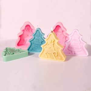 แม่พิมพ์ซิลิโคนขายส่งสำหรับทำเทียนตกแต่งบ้าน DIY กลิ่นหอม แม่พิมพ์คริสต์มาส - Product Image 1