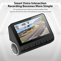 Kamera DVR Mobil Dual-Vision HD 1080P Kamera Belakang GPS Kamera Android Mobil Perekam Video 4K Dash Cam Mobil