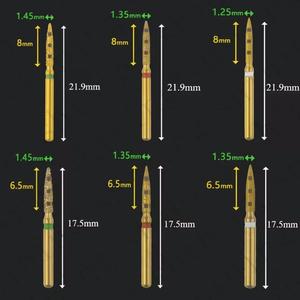 Toboom <span class=keywords><strong>BOPT</strong></span> Fresa Eléctrica Vertical para Restauración de Corona Completa FG7906, Fresa de Preparación Dental, 4 Piezas/Set, Fresas de Diamante Tipo Tambor para Clínica Dental - Product Image 3