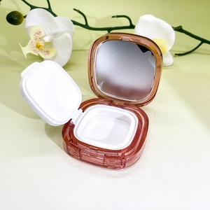 Kundenspezifisches Logo Großhandel Kunststoff-Verpackung Kosmetikbehälter Air Cushion Puder-Foundation-Etui Make-up-Box - Product Image 4
