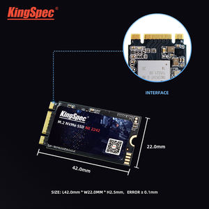 ขนาดเล็ก2242มิลลิเมตร PCIe Gen3 <span class=keywords><strong>2</strong></span>เลน256กิกะไบต์ M2 SSD 2242จาก KingSpec SSD ผู้ผลิต - Product Image 4